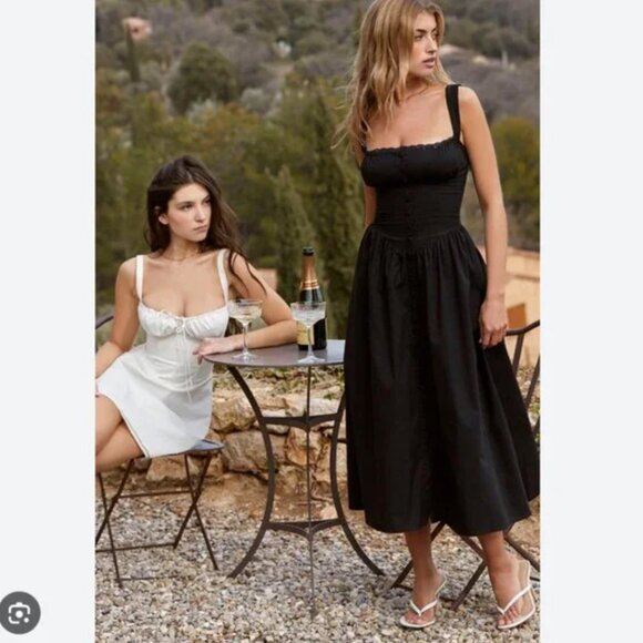 House of CB Black Midi Dress - Picture 3 of 7